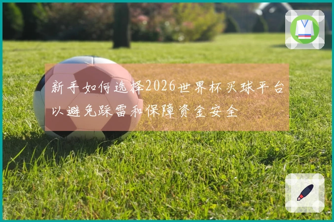新手如何选择2026世界杯买球平台以避免踩雷和保障资金安全
