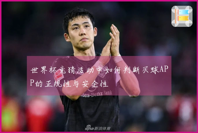 世界杯竞猜活动中如何判断买球APP的正规性与安全性