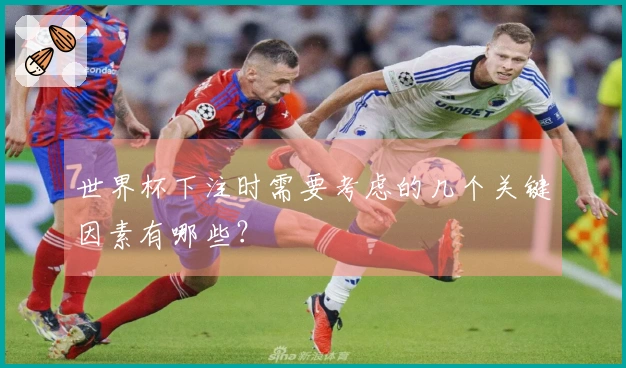 世界杯下注时需要考虑的几个关键因素有哪些？