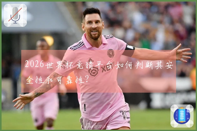 2026世界杯竞猜平台如何判断其安全性和可靠性？